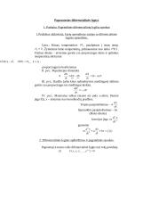 Paprastosios diferencialinės lygtys - paskaitų teorija ir formulės