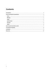 Mechanical transmissions