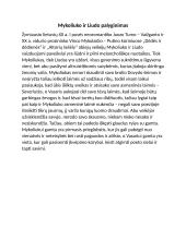 Mykoliuko ir Liudo palyginimas