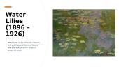 Claude Monet presentation 5 puslapis