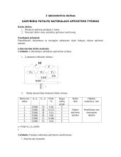 Gamybinių patalpų natūralaus apšvietimo tyrimas