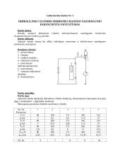 Hidraulinio cilindro hidromechaninio naudingumo koeficientas