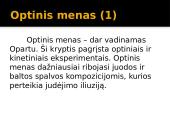 Optinis menas (skaidrės) 3 puslapis