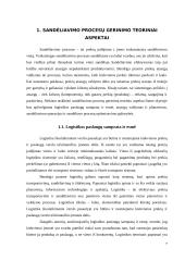 „x“ įmonės sandėliavimo procesų gerinimas 6 puslapis