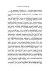 Namai lietuvių literatūroje. Kalbėjimas su planu
