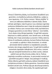 Kokie sunkumai ištinka bandant atrasti save