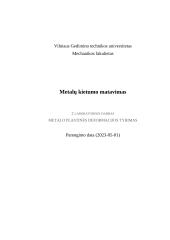 Metalų kietumo matavimai (laboratorinis darbas) 8 puslapis