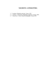 Didaktikos principai 8 puslapis