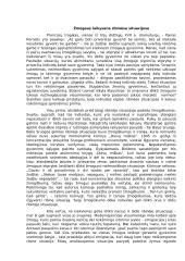 Žmogaus laikysena ribinėse situacijose (kalbėjimas)