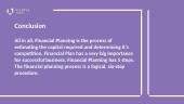 Financial Planning 17 puslapis