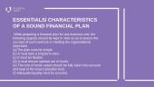 Financial Planning 9 puslapis