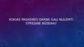 Stresas ir jo pasekmės darbe (skaidrės) 6 puslapis