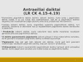 Daiktinės teisės bendrosios nuostatos 17 puslapis