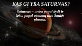 Skaidrės apie Saturną 2 puslapis