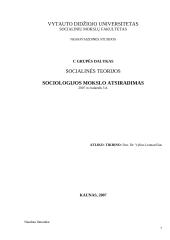 Sociologijos mokslo ištakos, raida bei žymiausi filosofai 7 puslapis