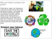 Pollution. How would we can save the Earth? 12 puslapis
