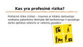 Profesinės rizikos veiksniai (skaidrės) 2 puslapis