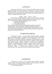 Aliuminis ir jo reikšmė žmogaus veikloje 9 puslapis