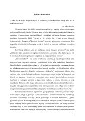 Esė. Dabar – lėtasis laikas!