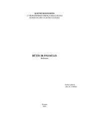 Būtis ir pasaulis