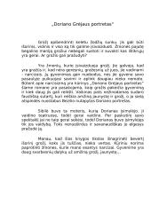 Doriano Grėjaus portretas (rašinys)