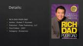  Rich Dad Poor Dad. Book review 2 puslapis