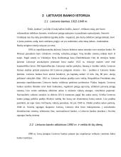 Centrinio banko (CB) vaidmuo ir funkcijos 4 puslapis