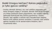 Valdžia ir moralė: ar tai suderinami dalykai? Skaidrės 9 puslapis