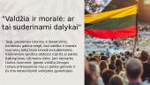Valdžia ir moralė: ar tai suderinami dalykai? Skaidrės 10 puslapis