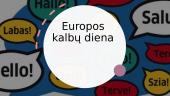 Europos kalbų diena (skaidrės)