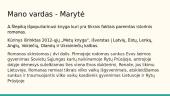 Mano vardas - Marytė 2 puslapis