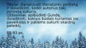 Gundės paveikslas I.Šeiniaus romane ,,Kuprelis“ 2 puslapis