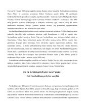 Europos Sąjungos (ES)  ir Azerbaidžano santykiai 4 puslapis