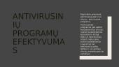 Kompiuteriniai virusai ir antivirusinės programos (skaidrės) 7 puslapis