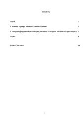 Europos Sąjungos biudžeto formavimo šaltiniai ir biudžeto struktūra 2 puslapis