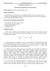 Omo dėsnio grandinės daliai tyrimas