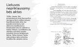 Lietuvos nepriklausomybė (skaidrės) 9 puslapis