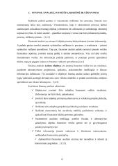 Finansinės analizės būdai ir jų praktinis taikymas kontroliuojant bei vertinant įmonės veiklą 4 puslapis