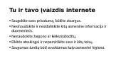 Saugaus darbo virtualioje erdvėje principai, pavojai ir problemos 3 puslapis