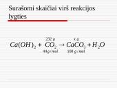 Skaičiavimai pagal reakcijų lygtis 12 puslapis