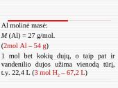 Skaičiavimai pagal reakcijų lygtis 17 puslapis