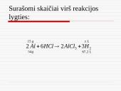Skaičiavimai pagal reakcijų lygtis 18 puslapis