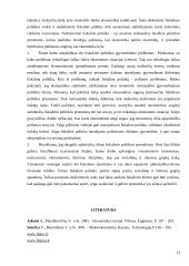 Fiskalinės politikos priemonės, jos įgyvendinimo problemos, ribojimai ir pasirinkimo galimybės 13 puslapis