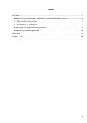 Fiskalinės politikos priemonės, jos įgyvendinimo problemos, ribojimai ir pasirinkimo galimybės 3 puslapis