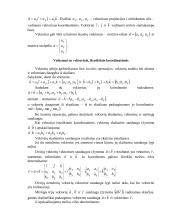 Vektoriai. Algebros konspektas 2 puslapis