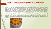 Daržovių panaudojimas desertams ruošti, puošti, dekoruoti ar pagaminti įvairius pusgaminius 2 puslapis