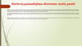Daržovių panaudojimas desertams ruošti, puošti, dekoruoti ar pagaminti įvairius pusgaminius 3 puslapis