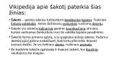 Šakočių gamyba (skaidrės) 6 puslapis