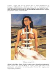 Fridos Kahlo kūrybos ištakos filme "Frida" 7 puslapis