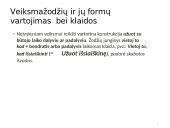 Morfologijos klaidos ir jų taisymas 11 puslapis